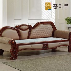 흙마루 돌침대 흙침대 황토볼 카우치 소파 OP6003G, 황토볼 확장