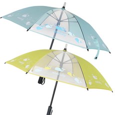 ViVibaby【台灣現貨 2色】兒童小鯨魚燈光雨傘 兒童雨傘 手電筒雨傘 三段式燈光 照明 前後透視窗