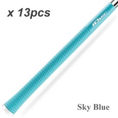 13 세트 Iomic Sticky Evolution 2.3 골프 그립 3색 하이테크 스윙 그립, IOMIC A WH SBU 13PCS
