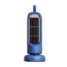 ONAIR 復古 桌面塔扇 風扇 立扇 桌上型 桌面風扇 電扇 可站式 廣角搖頭 低噪音 落地扇 USB風扇 辦公室必備, 皇族藍