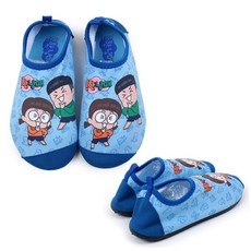 라온샵 흔한남매 아쿠아슈즈 블루 남아동 물놀이 수영장신발