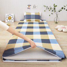 JoYouth 싱글 매트리스 커버 푹신한 바닥 도톰 부드러운 층간소음 기숙사 이불 요 가을