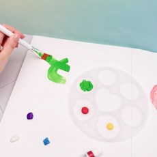 토단교재 TD 말랑 실리콘 팔레트 7구, 1개