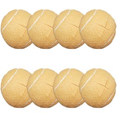 키에코베 테니스공 의자 발커버, 크림베이지, 8개