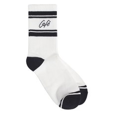카페키츠네 스트라이프 골지 양말