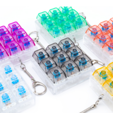 릴리브리즈 LED 딸깍이 키보드 피젯토이, 3*3(LED미탑재), 1개