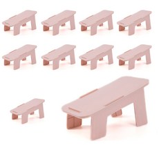 래븐 베이직 더블 레이어 슈즈 랙, 핑크10개입