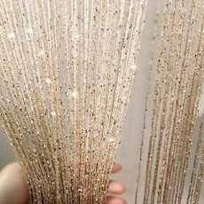 JINGHENG 비즈발 완제품 실버 실커튼 밀도강화 결혼축하, C01-스펙 1