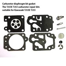 기화기 다이어프램 키트 가스켓 TJ53E 수리 가와사키 호환, 03 5 sets