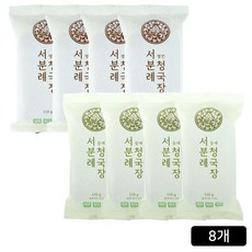 [홈쇼핑] 서일농원 서분례 명인 청국장 + 들깨 청국장, 110g, 8개