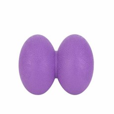 잘팔아스토어 땅콩 더블 마사지볼 요가볼, 블랙