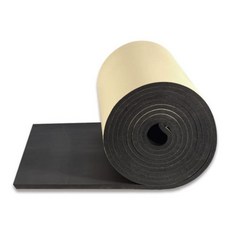 사운드컷 흡음재 스티커 접착식 5mm 평면 테이프 검정 단층 10m 롤 인테리어
