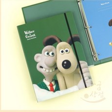 [다굼상점] [월레스그로밋] 3공 유선공책, 아이보리