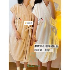 浴袍 柔軟舒適珊瑚絨材質 閨蜜款