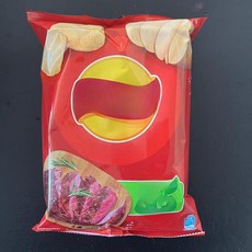 감자칩 스낵 간식거리 오이맛 토마토맛 소용량, 바비큐 40g x10팩