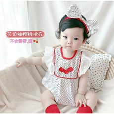 寶寶小櫻桃包屁衣