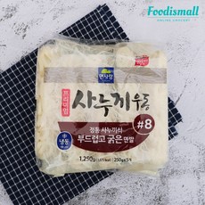 면사랑 프리미엄 사누끼우동 8번면 1.25kg (250g), 1개