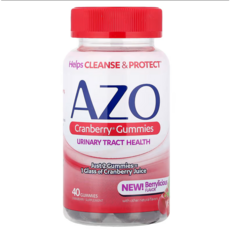 아조 크랜베리 구미젤리 베리리셔스 구미젤리, 1개, 40정