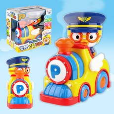바니랜드 뽀로로 스팀기차 기차놀이 장난감, 1개