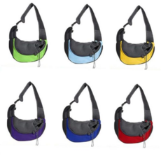 강아지 애견 이동 가방 크로스백 반려동물 슬링백 59000EA 1EA, 스카이S