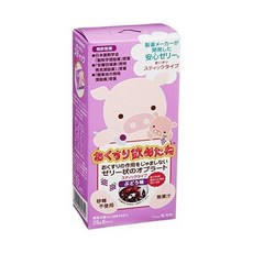 일본 용각산 마실수 있는 젤리 스틱 포도맛 25g 6팩 514516