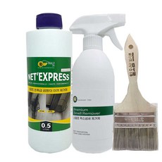 스칼프 곰팡이제거제 냄새중화제 500ml 2종 붓세트 벽지 베란다 곰팡이제거, 1개