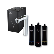 GUNG DAI 淨水器，先進過濾技術，智能控制面板，時尚外觀設計，節能省電，多重安全保護, GD600-宮黛三道-紳士銀