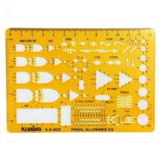 템플렛 기술사자 건축사시험준비물, 개 (1개입)