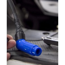 R15 MT15 火星塞頭 帽蓋 耐高溫矽膠 點火優化 緊度佳 防水性好 低阻抗 電流強, 1個, 藍色