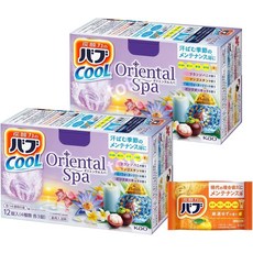 Kao 바브 쿨 오리엔탈 스파 입욕제 12정 x 2개 세트