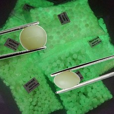 KSF [KSF] 야광 낚시구슬 축광구슬 500개입, 원형단단구슬(8mm), 1개