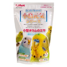 PetBest 小鳥元氣系列 500g 虎皮鸚鵡/雀科文鳥/長尾鸚鵡適用 鸚鵡鳥飼料, 詳見包裝, 詳見包裝, 小鳥元氣_虎皮鸚鵡專用,【分裝包200g】