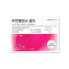 바이탈뷰티 우먼밸런스 골드 90캡슐 1개월, 1세트, 70회분
