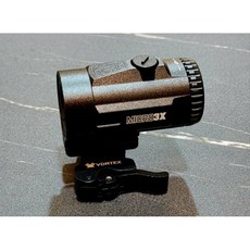 圓仔 悍武復刻vortex micro 3x三倍鏡側翻鏡，精準化妝，方便攜帶, 1個