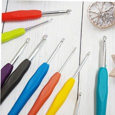 다양한 그립감좋은코바늘 컬러풀한코바늘세트 59000EA 1EA, 본상품