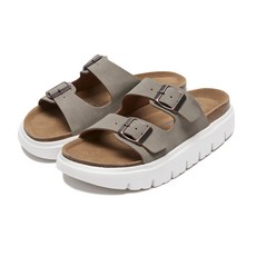 락스톤캐나다 천연가죽 샌들 슬리퍼 구름쿠셔닝 발편한 땀흡수 충격흡수 와이드 3cm키높이 오아시스브리즈