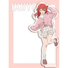 봇치더록 고토히토리 야마다료 키타이쿠요 아크릴스탠드, 키타 이쿠요, 약 12cm