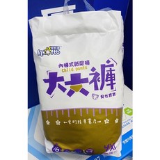 嬰舒寶 大大褲 兒童專屬拉拉褲 3XL/4XL (3包/箱), 1個, 4XL號/16片,1包