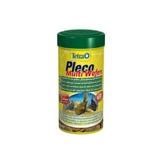 Tetra Pleco Multi Wafers 異型魚錠狀飼料, 1個, T965-1二合一異型魚錠狀 85g袋裝