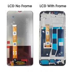 真我 螢幕總成 帶框螢幕, 真我c25 / RMX3193 副廠,螢幕-無框