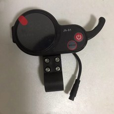 Jh-01 스로틀 가속기 속도 조절 가능한 전기 스쿠터 미터 대시보드용 6 핀 디스플레이, 01 6 Pin, 1개