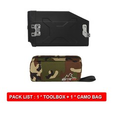 오토바이 방수 오른쪽 도구 상자 BMW R1200GS 어드벤처 R1200 GS Adv OC 2004-2012 플라스틱 도구 상자 케이스 내부 가방 5, Box And Camo Bag