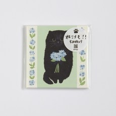 日本4legs插畫家便條紙50入，精美圖案，方便記事，辦公學習生活必備, 1個