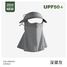 防曬面罩全臉防紫外線女透氣遮陽帽檐臉基尼一體冰絲戶外遮陽臉罩