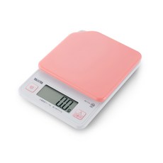 日本TANITA電子料理秤-超薄基本款(0.5克~1公斤)KJ-114-台灣公司貨, 粉, KJ-114, 1kg