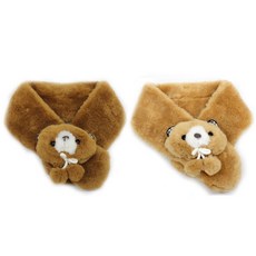 오뜨앙쥬 유아용 오뜨 방울곰 목도리 02종세트