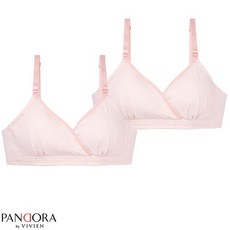 판도라by비비안 랩스타일 수유 면브라 A컵 2매 pbr1547