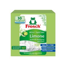 프로쉬 NEW 독일 식기세척기세제 30개입 그린레몬 올인원 540g 1개