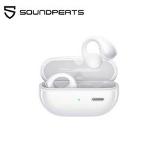SOUNDPEATS CC PRO 耳夾式真無線耳機, 白色