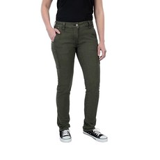 Vertx Kesher 여성용 스트레치 OPS 전술 바지 포켓 포함 스트레이트 핏 업무용 야외 하이킹 데님 OD 그린 너비 35.6cm(14인치) x 길이 81.